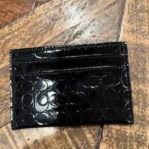 Coach credit card holder